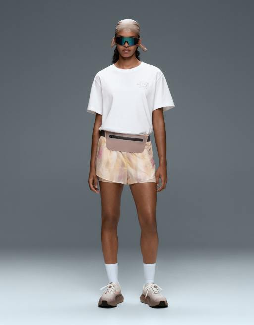 OYSHO - T-shirt coupe carrée à manches courtes et imprimé - Blanc cassé, 2 de 7