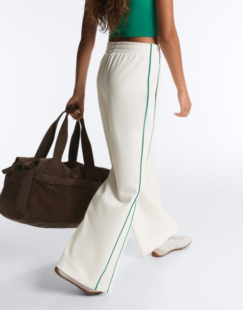 OYSHO – Tasche aus Funktionsmaterial in Braun mit zwei Fächern - view 1
