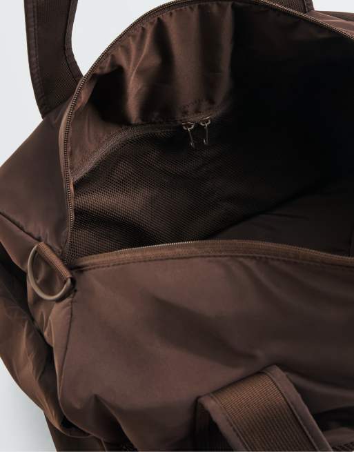 OYSHO – Tasche aus Funktionsmaterial in Braun mit zwei Fächern, 3 von 6