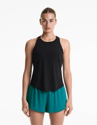OYSHO - Technical - Ärmelloses Shirt in Schwarz