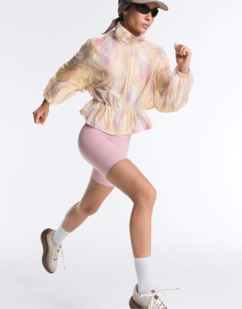 OYSHO Tie-dye track jacket in cream - view 1
