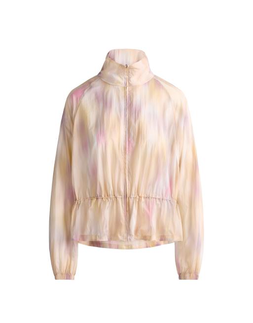 OYSHO Tie-dye track jacket in cream, 7 of 7