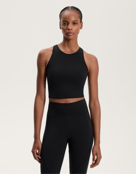 Oysho - Top senza maniche a compressione nero - view 1