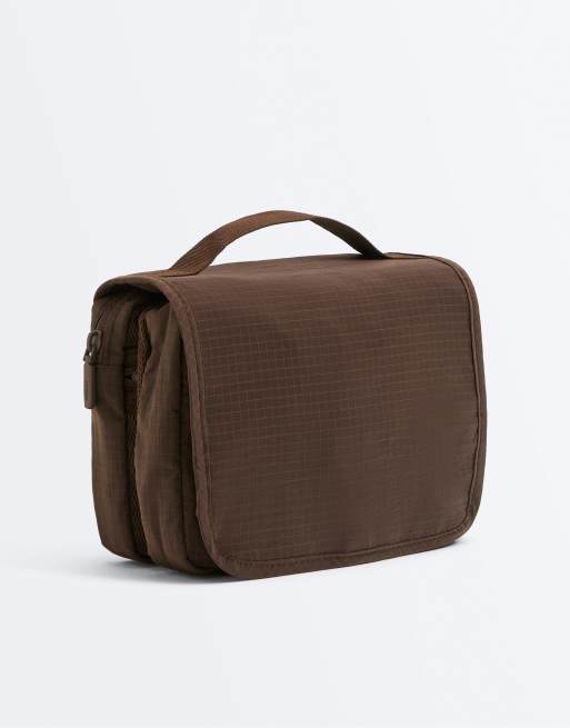 OYSHO - Trousse de toilette à suspendre - Marron, 2 de 3