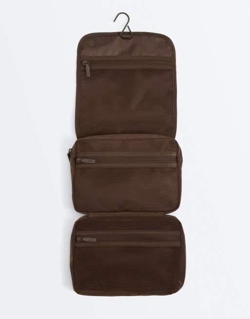 OYSHO - Trousse de toilette à suspendre - Marron, 3 de 3