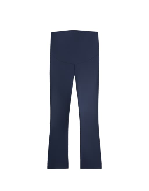 OYSHO Umstands-Comfortlux-Flare-Hose 80 cm in Marineblau, 6 von 6