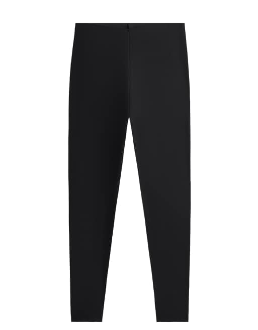 OYSHO V-cut light-touch 65cm ankle-length leggings in black, 5 of 7
