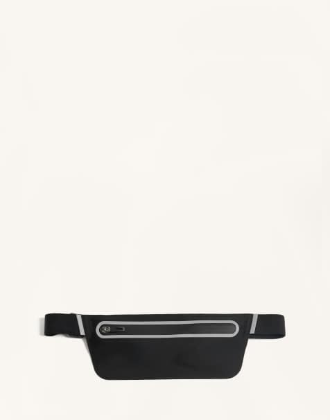 OYSHO – Verstellbare Lauf-Gürteltasche in Schwarz - view 1