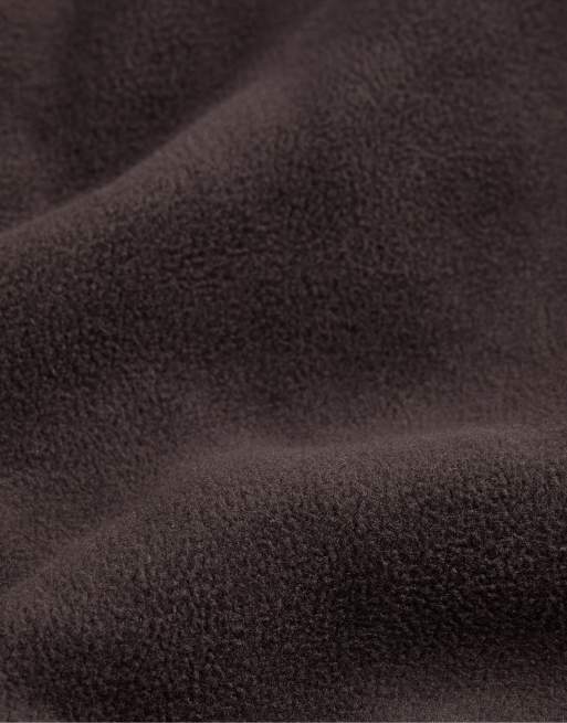 OYSHO veste à carreaux effet mouton retourné marron, 6 de 7