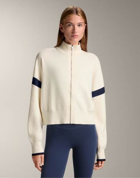 OYSHO - Veste à manches contrastées - Écru - view 1