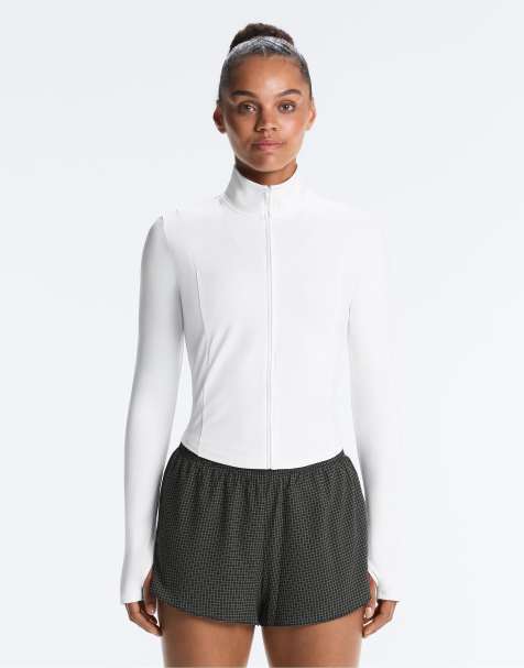 Oysho - Veste courte et légère en tissu technique - Blanc cassé - view 1