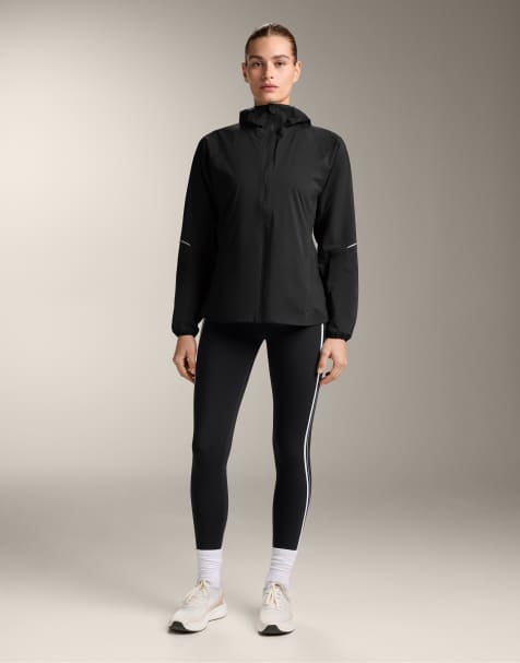 OYSHO - Veste courte imperméable 10k - Noir - view 1