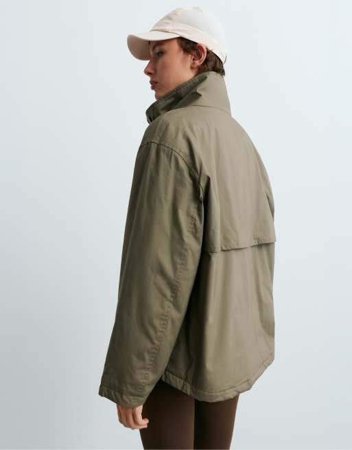 OYSHO veste en toile matelassée Fellex® aerogel en vert, 4 de 5