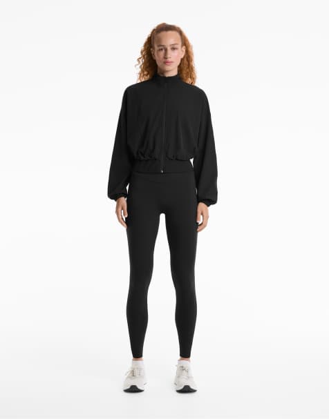 OYSHO - Veste technique à manches longues - Noir - view 1