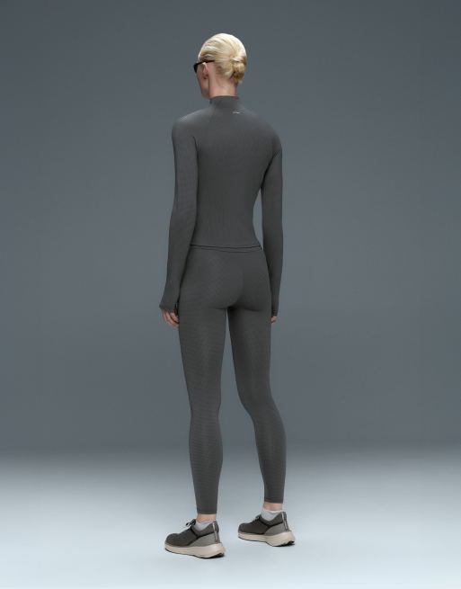 OYSHO veste technique pied-de-poule grise, 4 de 7