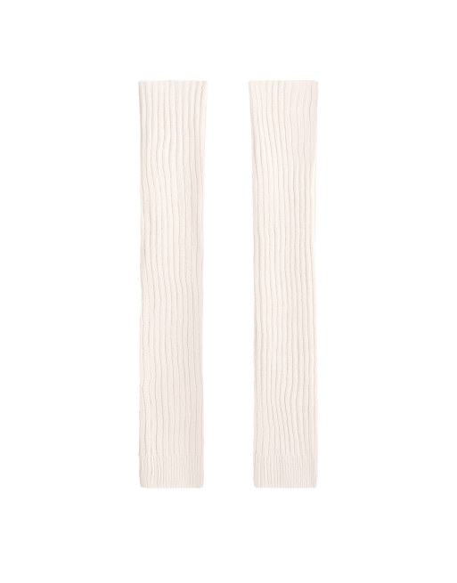 OYSHO Viscose blend legwarmers in ivory ecru, 2 of 4