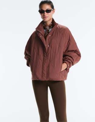 OYSHO - Wasserabweisende Jacke in Mauve mit FELLEX AEROGEL-Wattierung-Lila