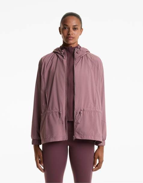 OYSHO – Wasserabweisende Windjacke in Malvenrosa - view 1