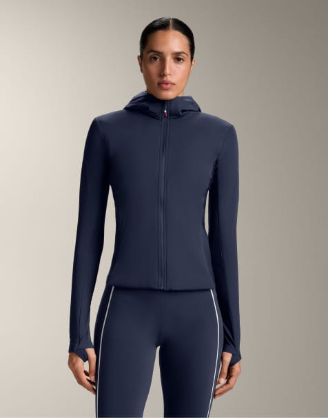 OYSHO – Wattierte Jacke in Marineblau mit vulkanischer Fellex®-Füllung - view 1