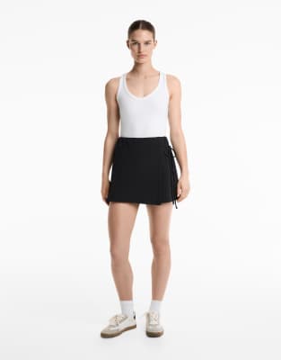 Oysho - Weiche Shorts in Schwarz mit Modalanteil