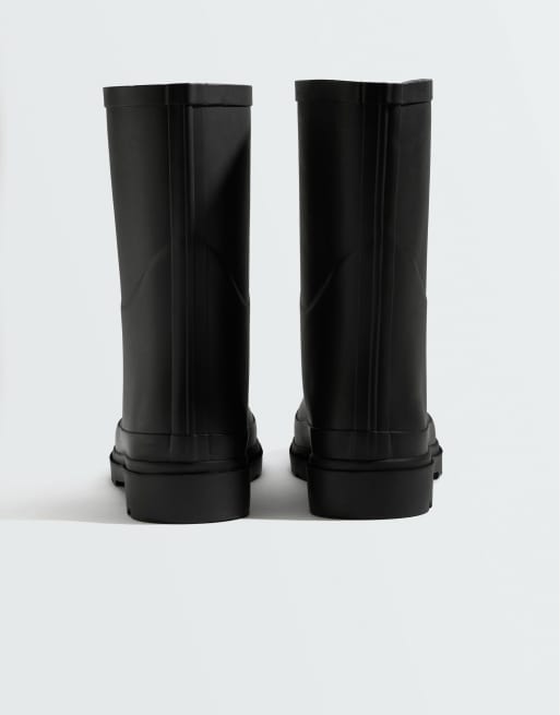 OYSHO Wellington boots in black, 5 of 7
