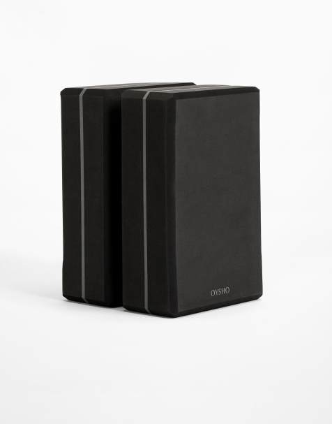 Oysho – Yoga-Blocks in Anthrazitgrau - view 1