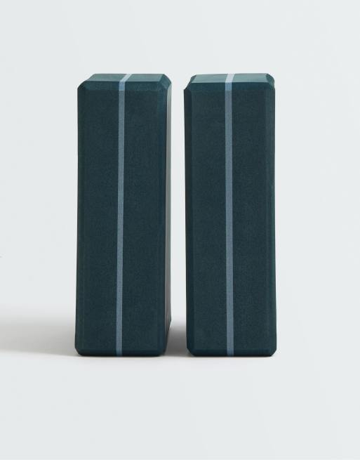 OYSHO yogablock i blått, 2-pack, 3 av 5