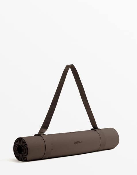 Oysho – Yogamatte in Braun, 5 mm - view 1