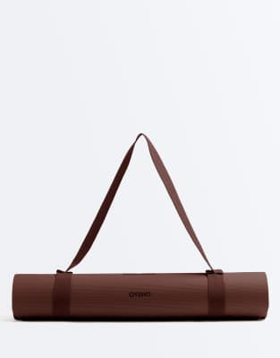 OYSHO - Yogamatte in Burgunderrot, 5 mm