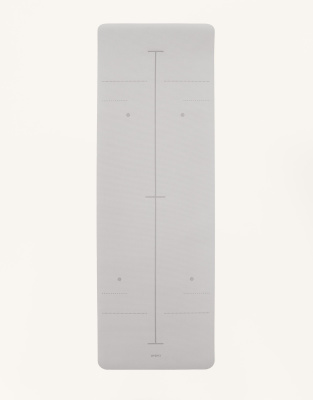 Oysho - Yogamatte in Hellgrau, 5 mm
