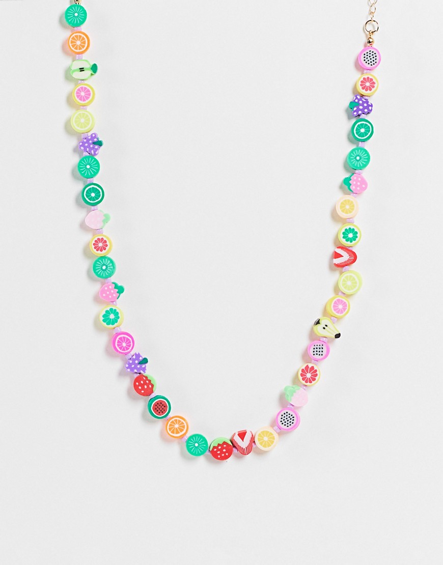 фото Ожерелье из бусин в виде фруктов madein-разноцветный madein.