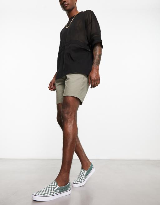Pantalon caqui zapato new arrivals negro