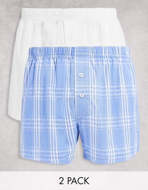 Pack de 2 calzoncillos tipo bóxer de ASOS DESIGN