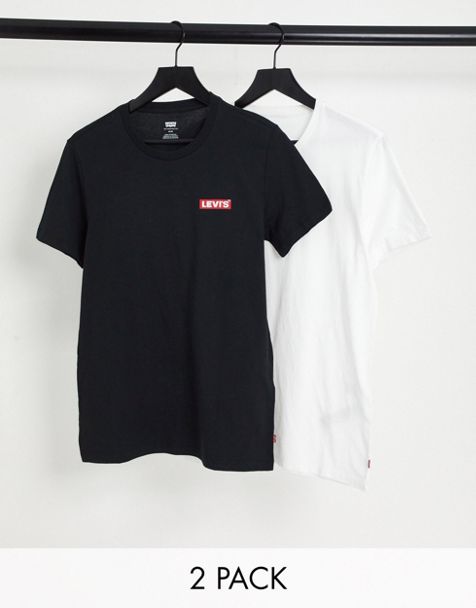 Pack Levi´s dos camisetas negras de hombre