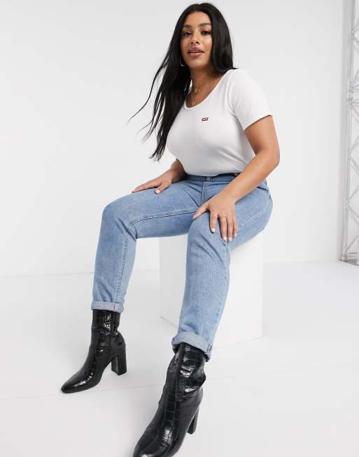 Pack de 2 camisetas multicolor exclusivo online de Levi's Plus, 4 de 4