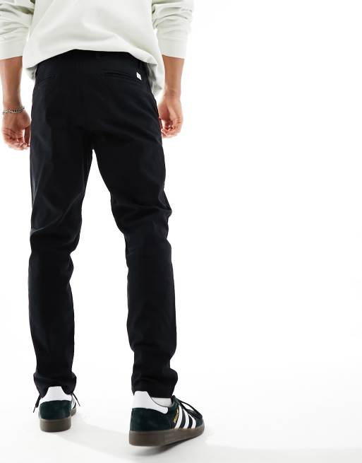 Pack de 2 chinos tapered de corte slim negros y oliva polvoriento de Jack & Jones Intelligence , 2 de 5