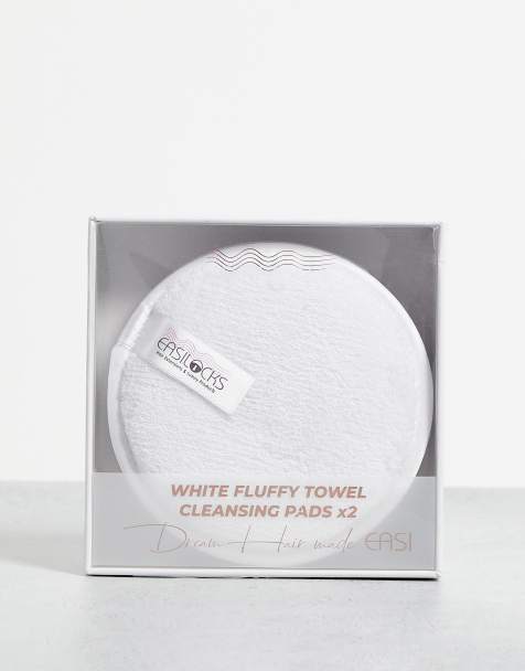 Pack de 2 discos limpiadores blancos de rizo mullido Classic de Easilocks - view 1