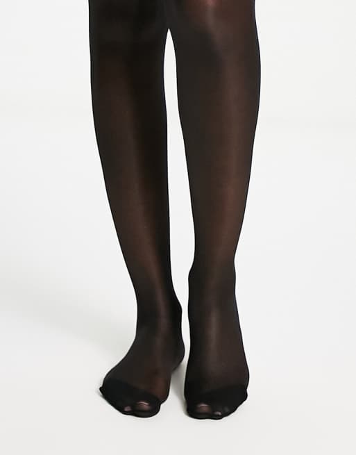 Pack de 2 medias negras con acabado brillante Day to Night de Pretty Polly, 2 de 4