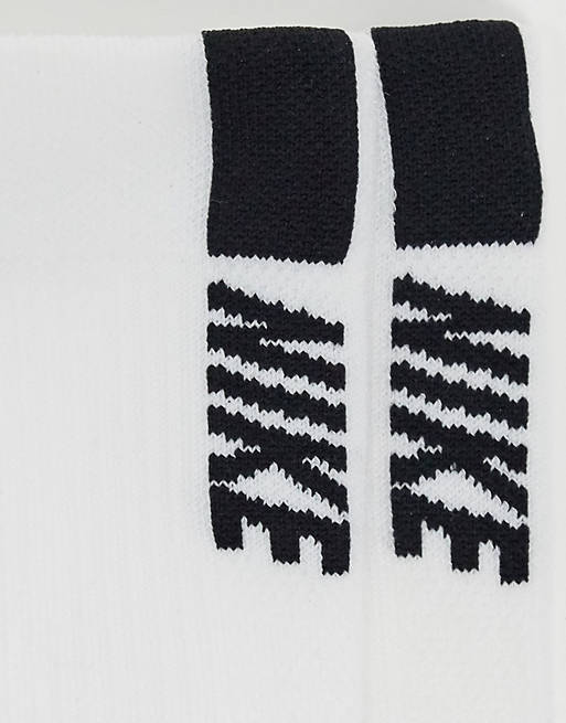 Mujer Running | Pack de 2 pares de calcetines unisex de color blanco y negro Multiplier de Nike Running - NL72138
