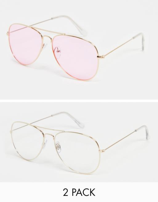 Gafas transparentes sin discount graduar