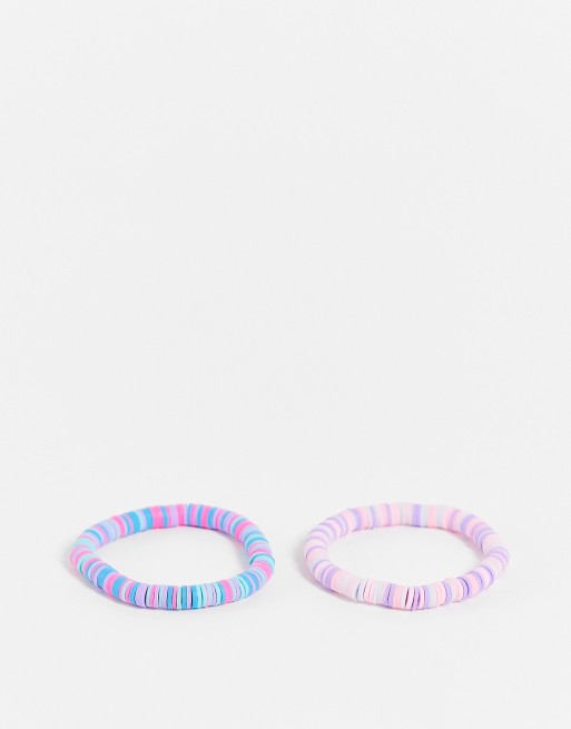 Pulseras de gomas versión pastel AdC - HANDBOX