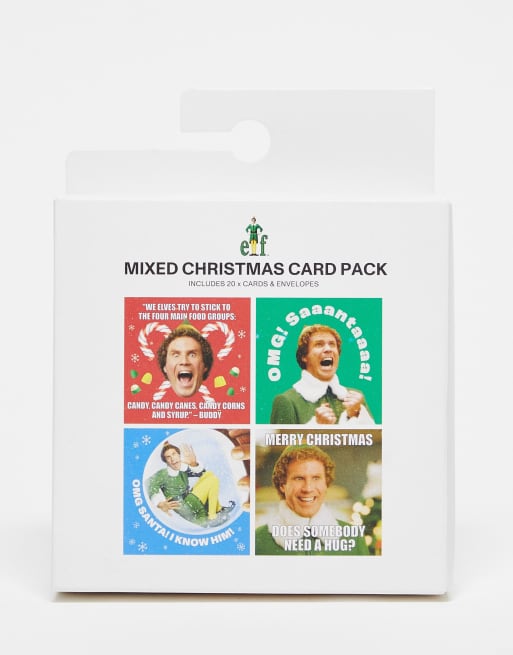 Pack de 20 tarjetas de Navidad de TYPO x Elf