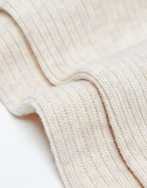 Pack de 2 calcetines tobilleros de varios colores de canalé fino de ASOS DESIGN, 3 de 4