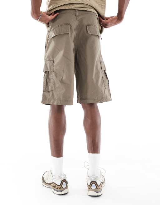 Pack de 2 pantalones cortos cargo caquis y color crema de Jack & Jones, 3 de 5