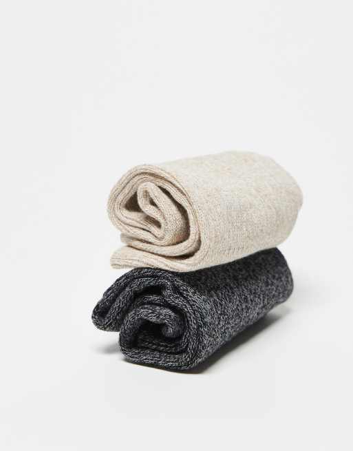 Pack de 2 pares de calcetines grises de Jack & Jones Premium, 2 de 3