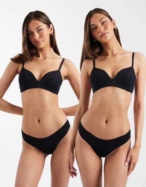 Pack de 2 tangas negros de ONLY - view 1