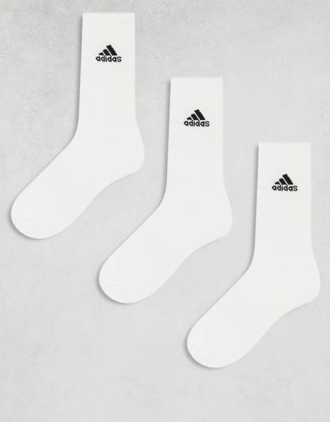 Pack de 3 calcetines blancos deportivos de adidas Training - view 1
