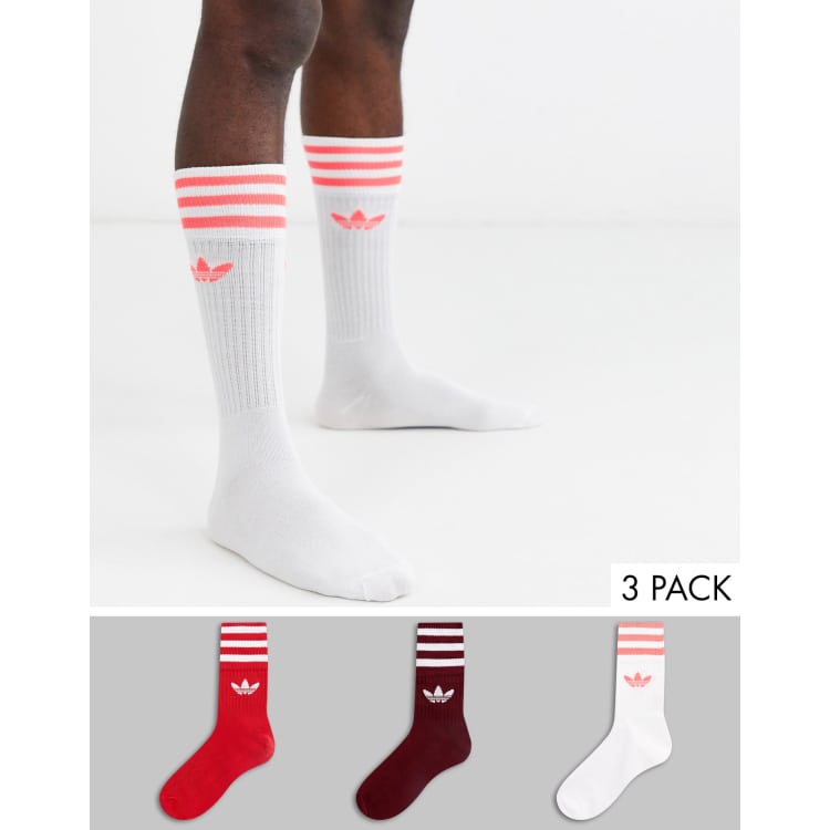 Adidas Calcetines rojas deals