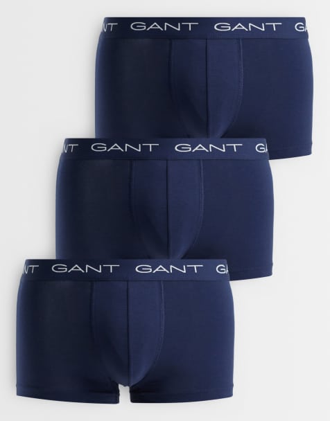 Pack de 3 calzoncillos azul marino de GANT - view 1