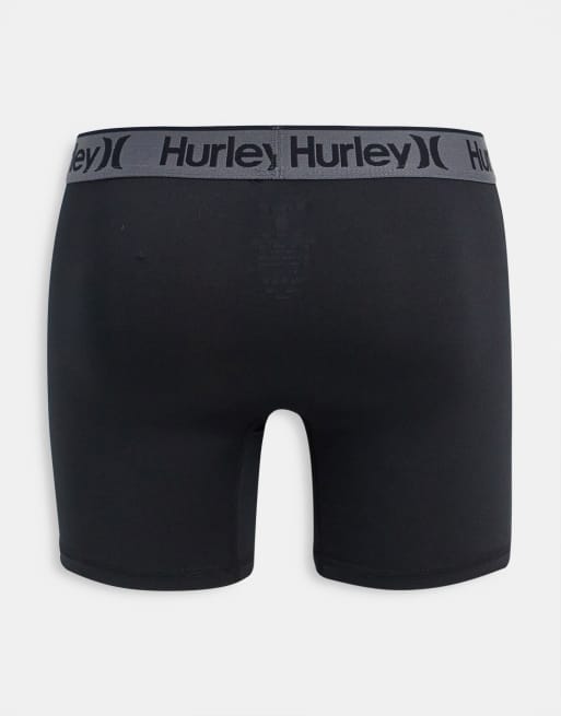 Pack de 3 calzoncillos bóxer de colores Regrinds de Hurley, 2 de 4